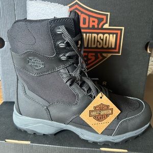 Harley-Davidson Men's Arnett 7" Black Motorcycle Boots